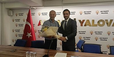 AK PARTİ YALOVA MERKEZ İLÇEDE  DEVİR TESLİM 